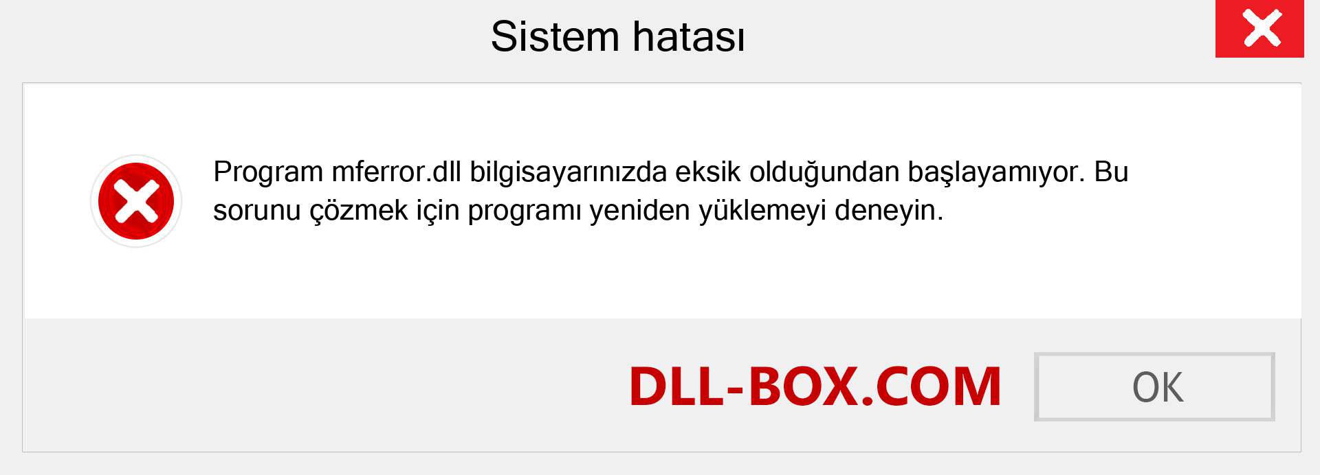 mferror.dll dosyası eksik mi? Windows 7, 8, 10 için İndirin - Windows'ta mferror dll Eksik Hatasını Düzeltin, fotoğraflar, resimler